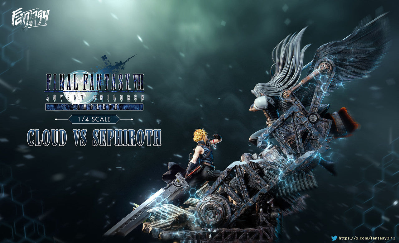 Final Fantasy - Cloud vs. Sephiroth | 1:4 Resin Statue | by Fantasy Studio