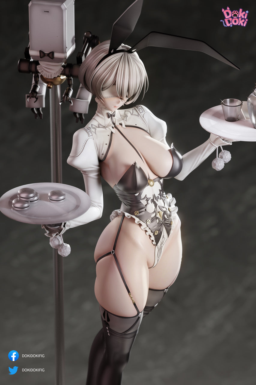 Nier: Automata - Yorha 2B Dish | 1:6 Resin Statue | by Doki Doki Figures