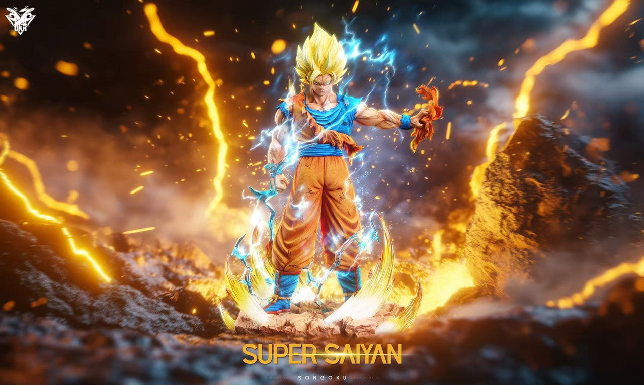 Dragon Ball - SS2 Goku | Resin Statue | by OKR Studio