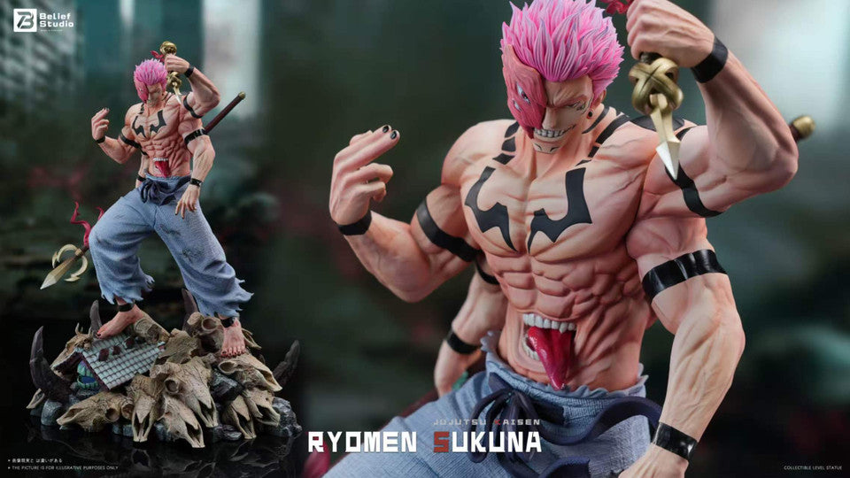 Jujutsu Kaisen - Ryomen Sukuna | 1:6 Resin Statue | by Belief Studio