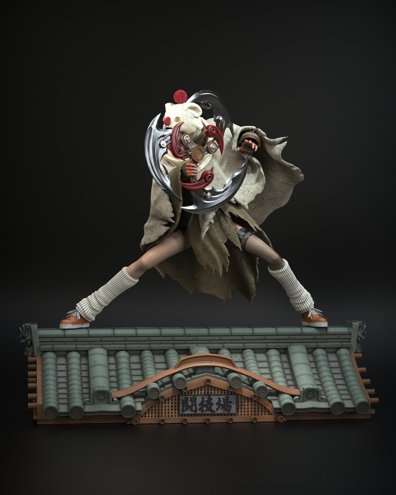 Final Fantasy - Yuffie Kisaragi | 1:4 Resin Statue | von Solar Studio