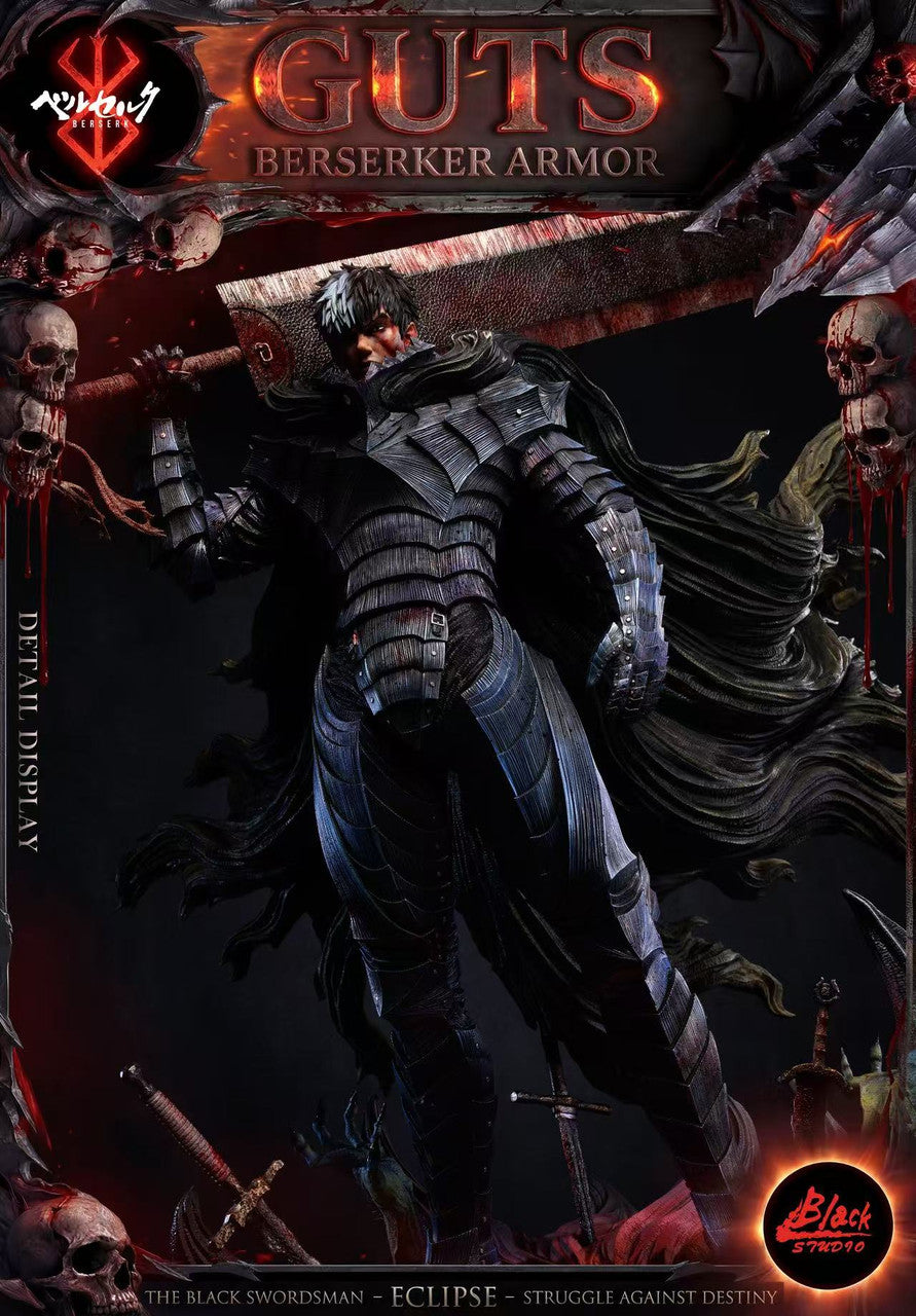 Berserk - Berserk Guts | 1:6/1:3 Resin Statue | by Black Studio