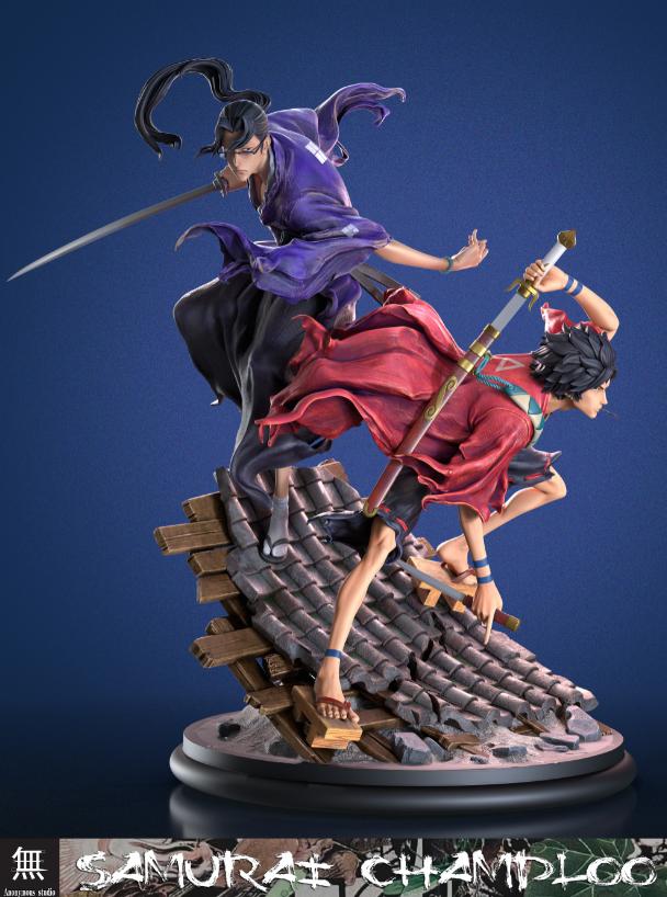 Samurai Champloo - Mugen | 1:4 Resin Statue | by Anonymous Studio