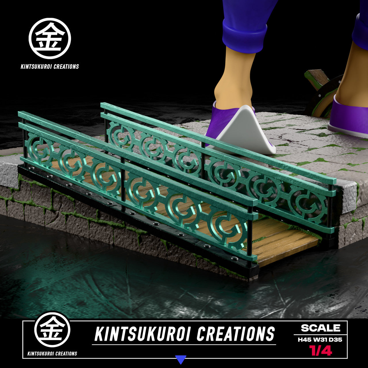 The Legend of Zelda - Happy & Angry Mask Salesman | 1:4 Resin Statue | by Kintsukuroi Creations Studio