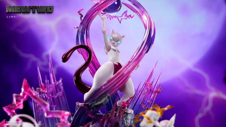 Pokemon - Mewtwo Group | 1:20 Resin Statue | by JP Studio