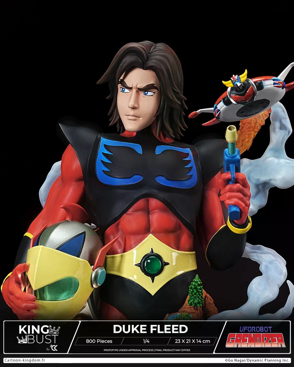 UFO Robot Grendizer - Duke Fleed Bust | 1:4 Resin Statue | by Cartoon Kingdom Studio