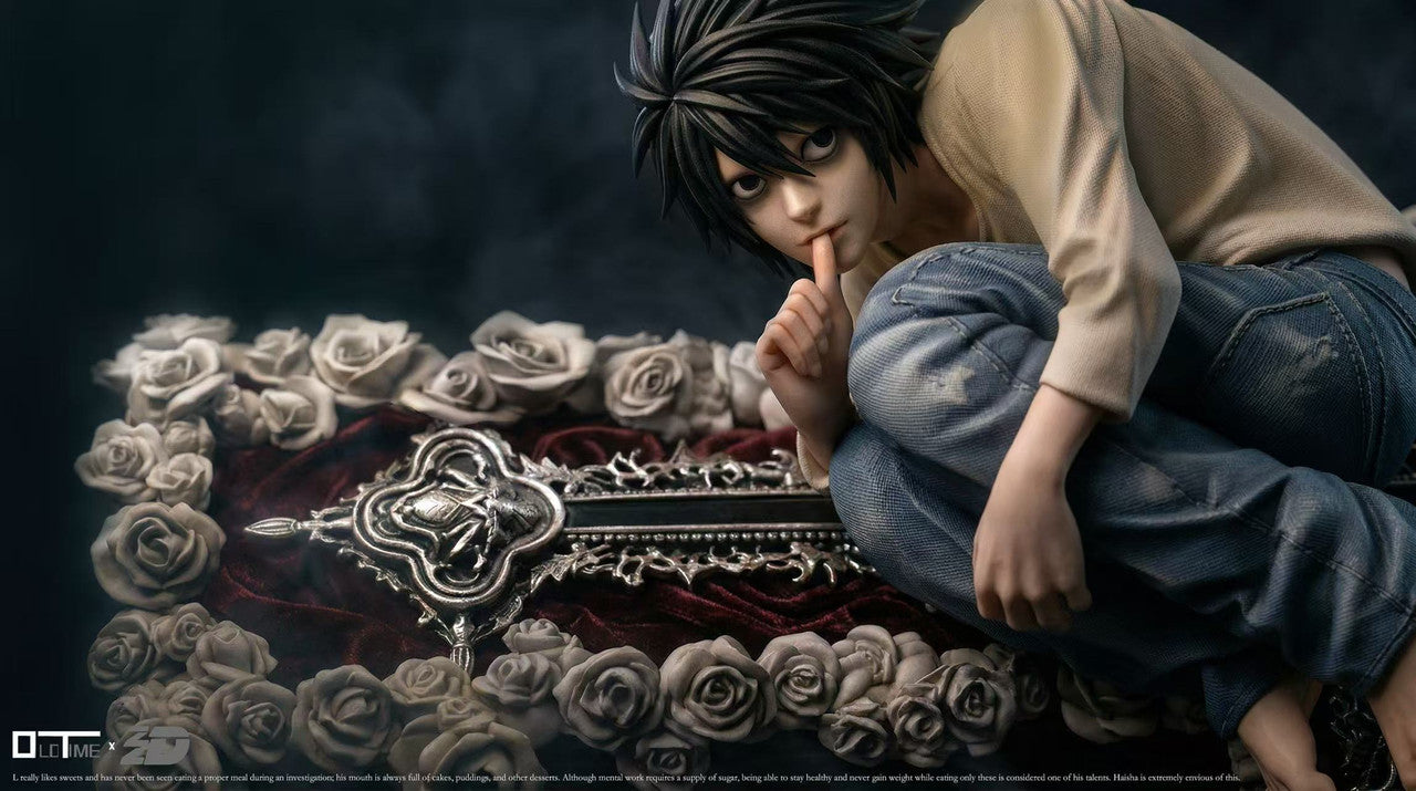 Death Note - L Lawliet | 1:6 Resin Statue | by Old Time studio X ZZDD Studio