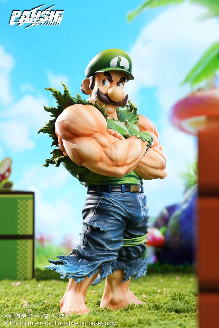 Super Mario - Muscle Mario & Luigi | Resin Statue | by Panshi Studio