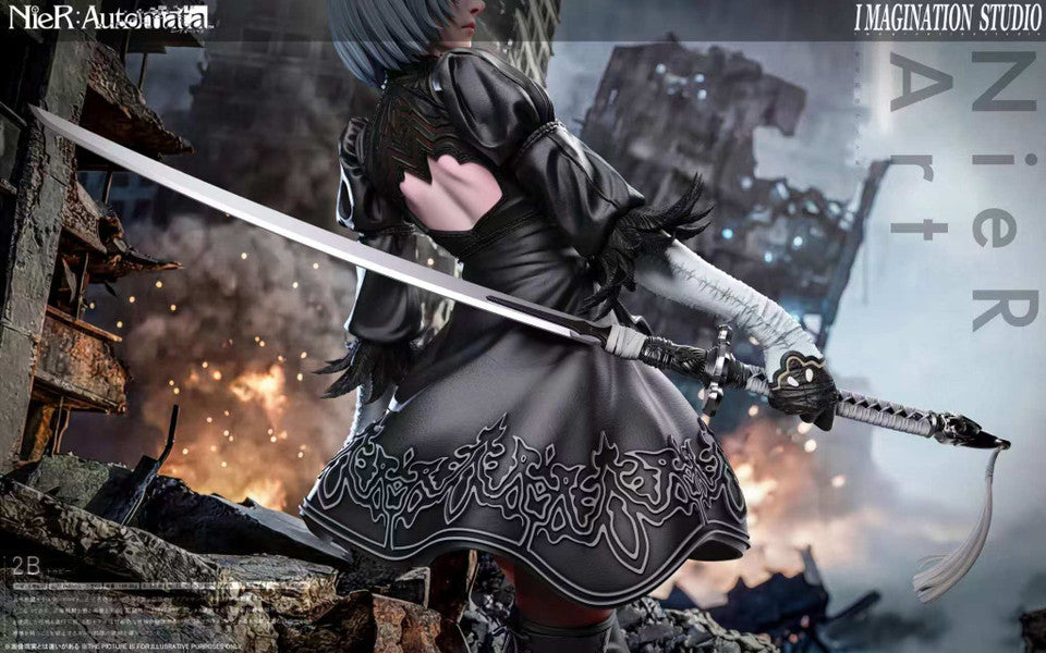 NieR: Automata - NieR 2B | 1:6 Resin Statue | by Imagination Studio