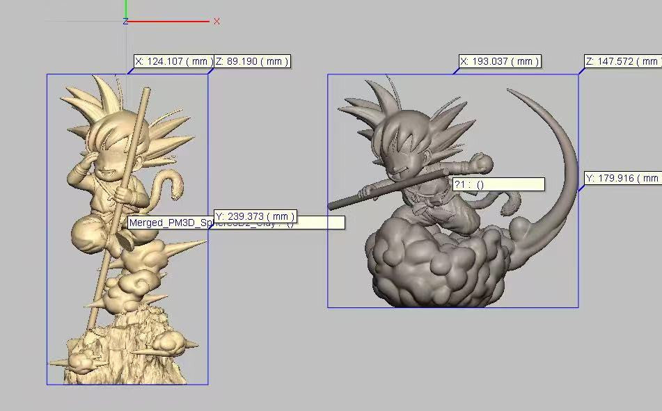 Dragon Ball - Childhood Goku | Resin Statue | by Sky End Studio