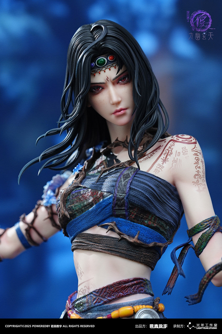 Drawing Jianghu: The Degenerate - Yelu Zhiwu | Resin Statue | by LightYear Studio