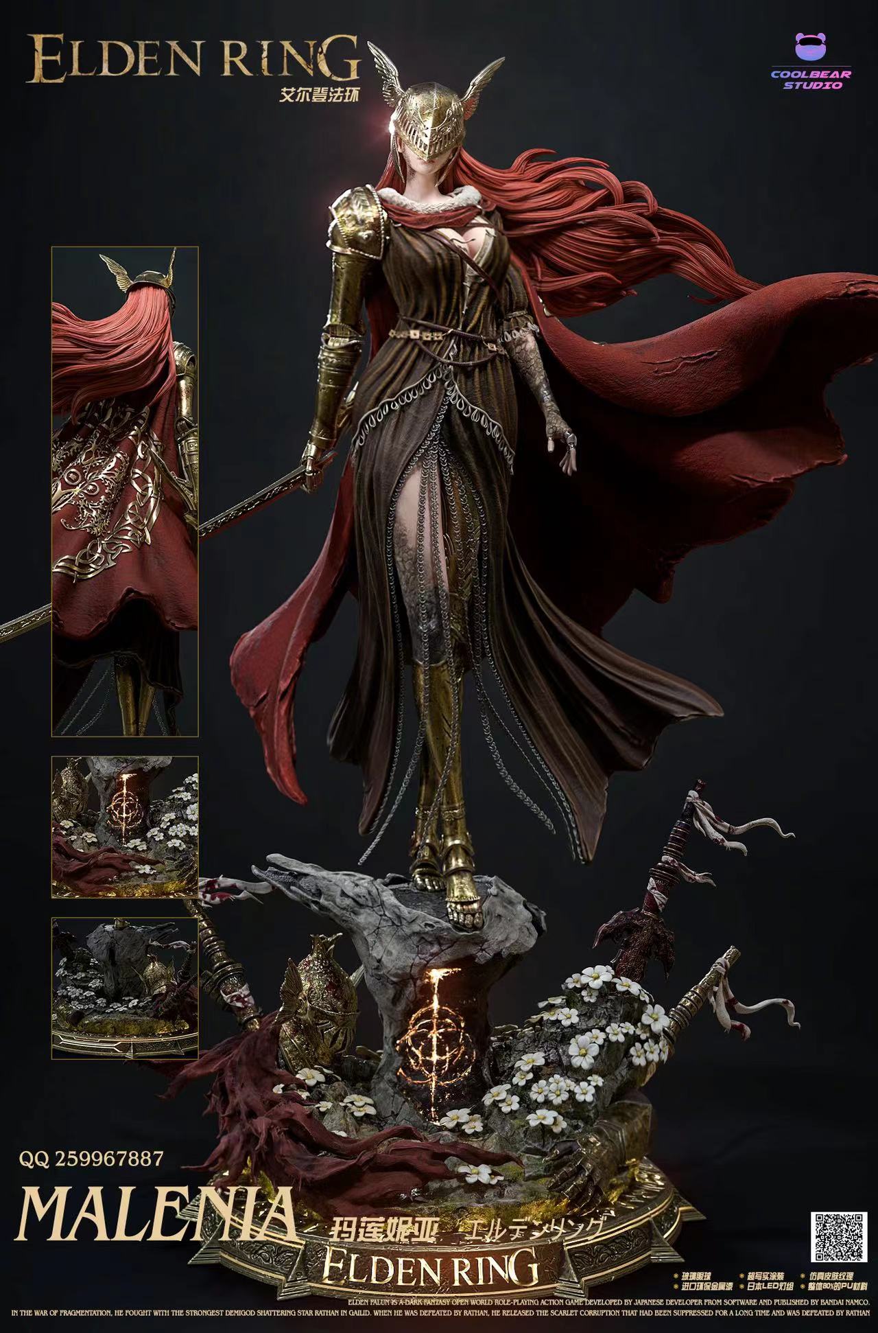 Elden Ring - Malenia | 1:4 Resin Statue | von Coolbear Studio Elden Ring - Malenia | 1:4 Resin Statue | von Coolbear Studio