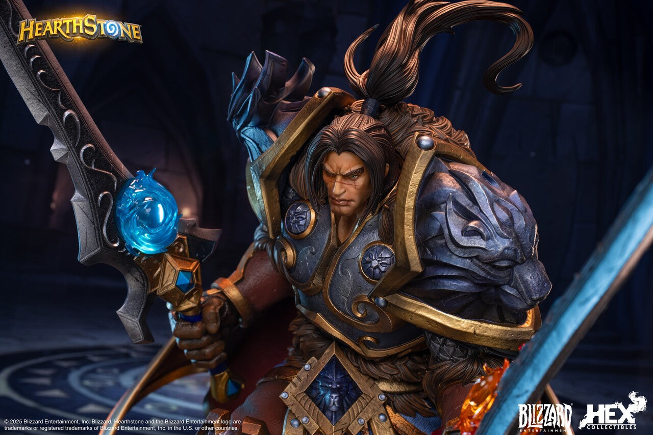 Warcraft-Universums - Varian Wrynn | 1:10/1:6 Resin Statue | by HEX Collectibles × Blizzard Hearthstone®