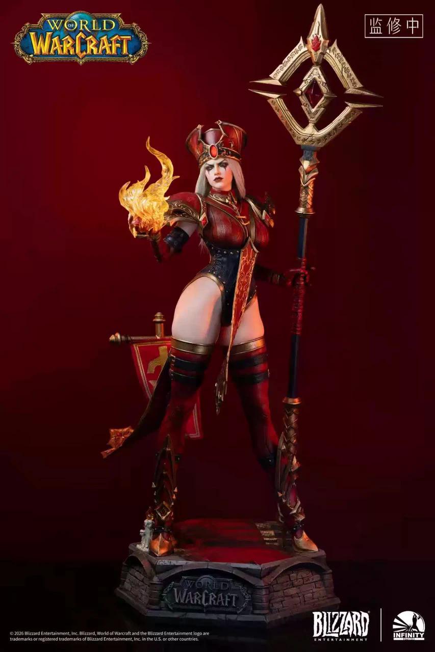 World of Warcraft - Sally whitemane | 1:3 Resin Statue | by Infinity Studio