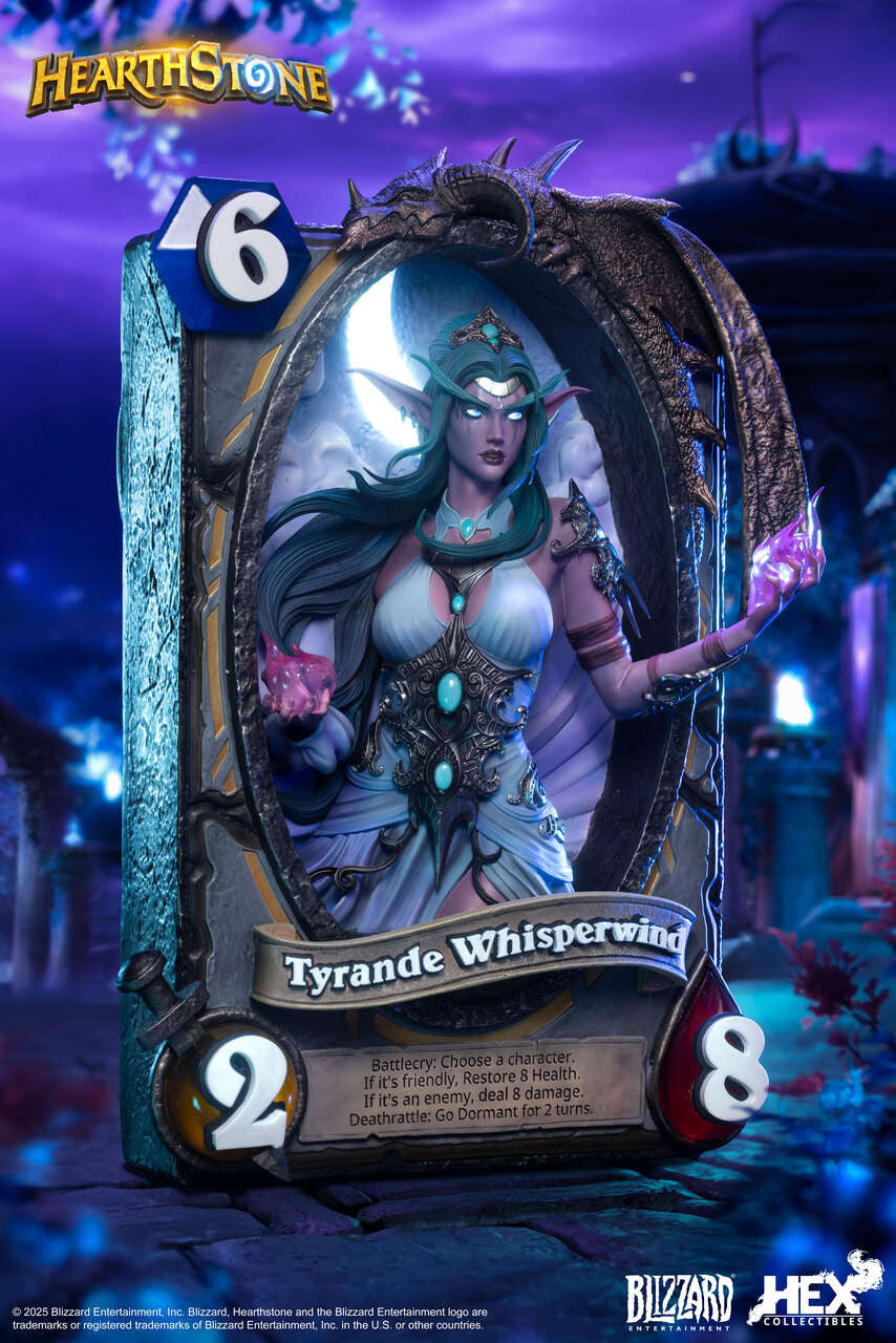 Hearthstone - Hearthstone Tyrande Whisperwind | Resin Statue | by Blizzard