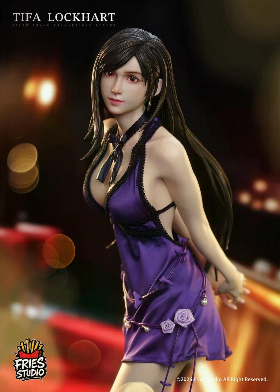 Final Fantasy - Purple Dress Tifa | 1:3 Resin Statue | by Fries Studio