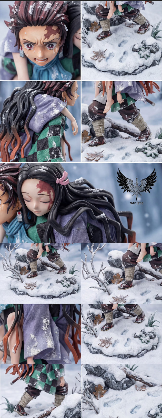 Demon Slayer: Kimetsu no Yaiba - Kamado Tanjirou & Kamado Nezuko | 1:6 Resin Statue | by Saoirse Studio