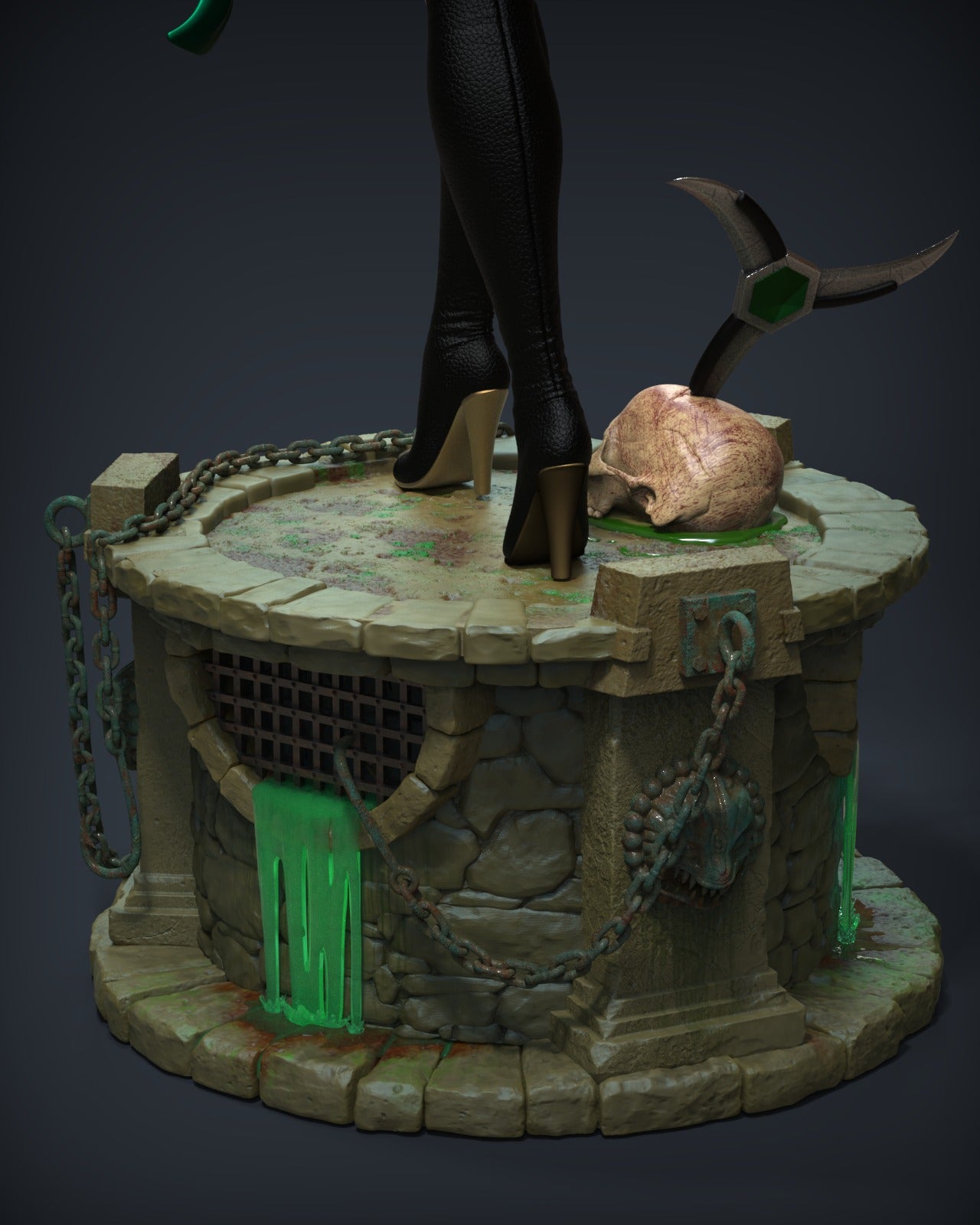 Mortal Kombat - MK9 Jade | 1:4 Resin Statue | by Epic Creations