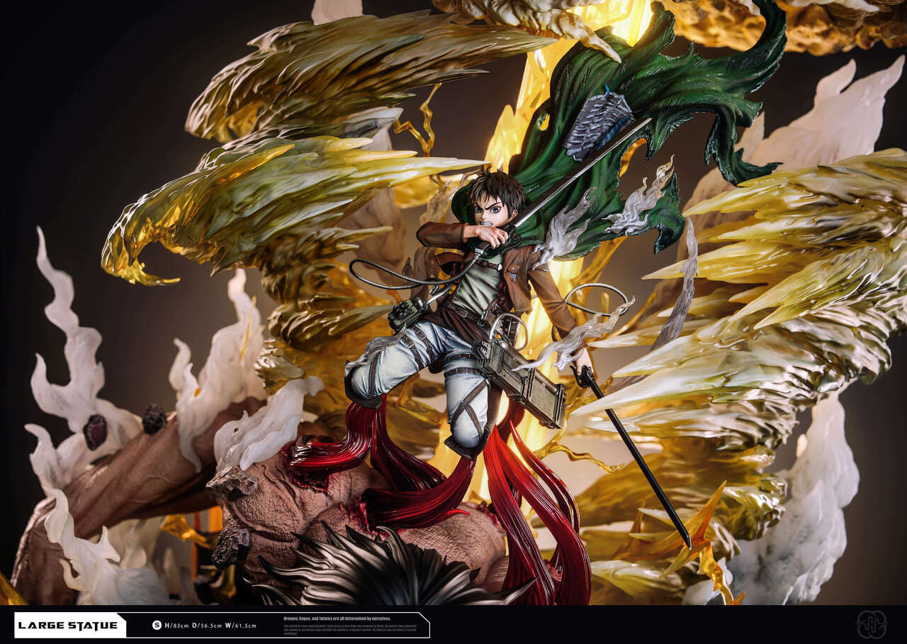 Attack on Titan - Eren Yeager 2.0 | Resin Statue | by Hertz Studio