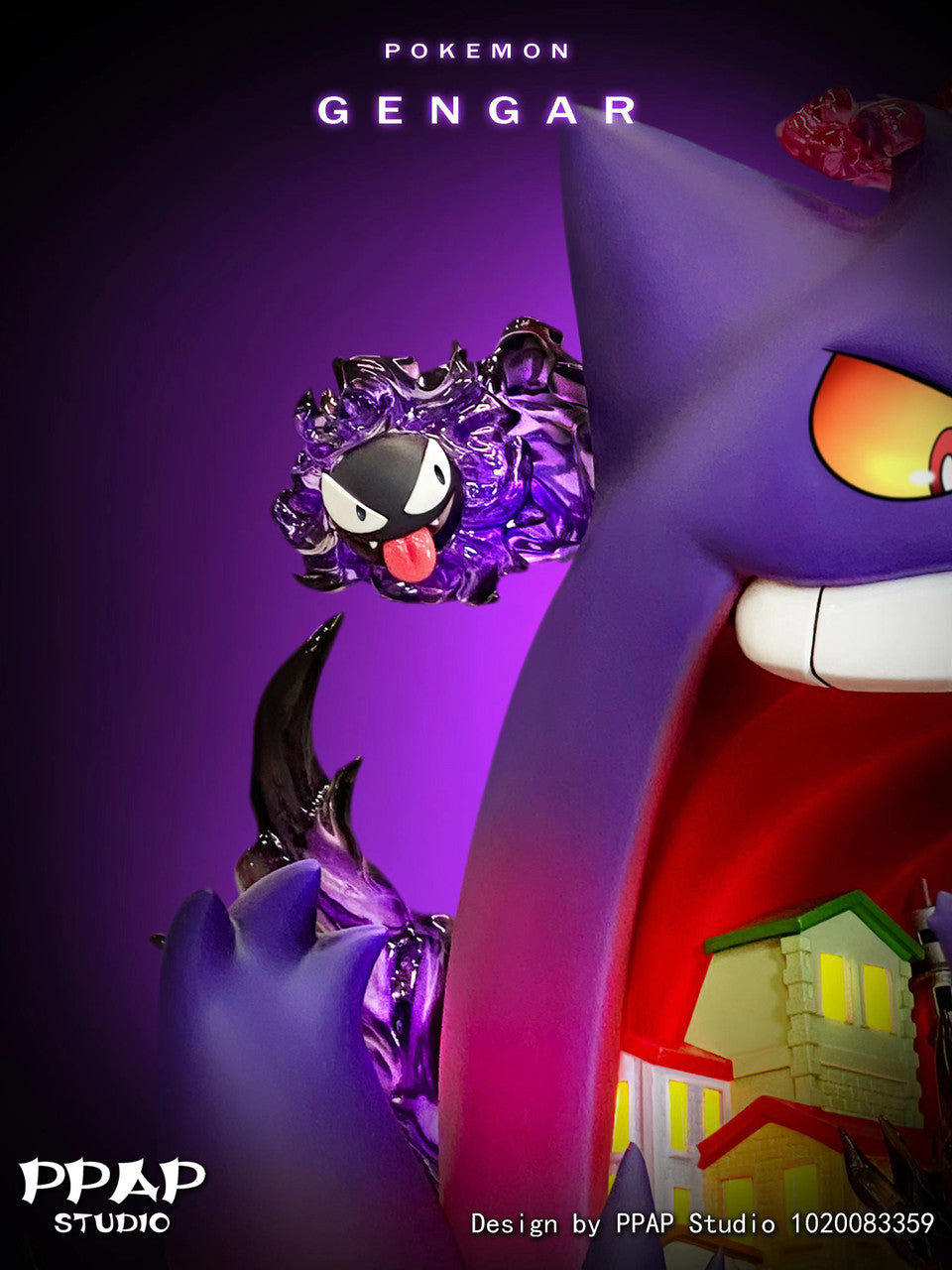 Pokemon - Gengar | Resin Statue | by PPAP Studio
