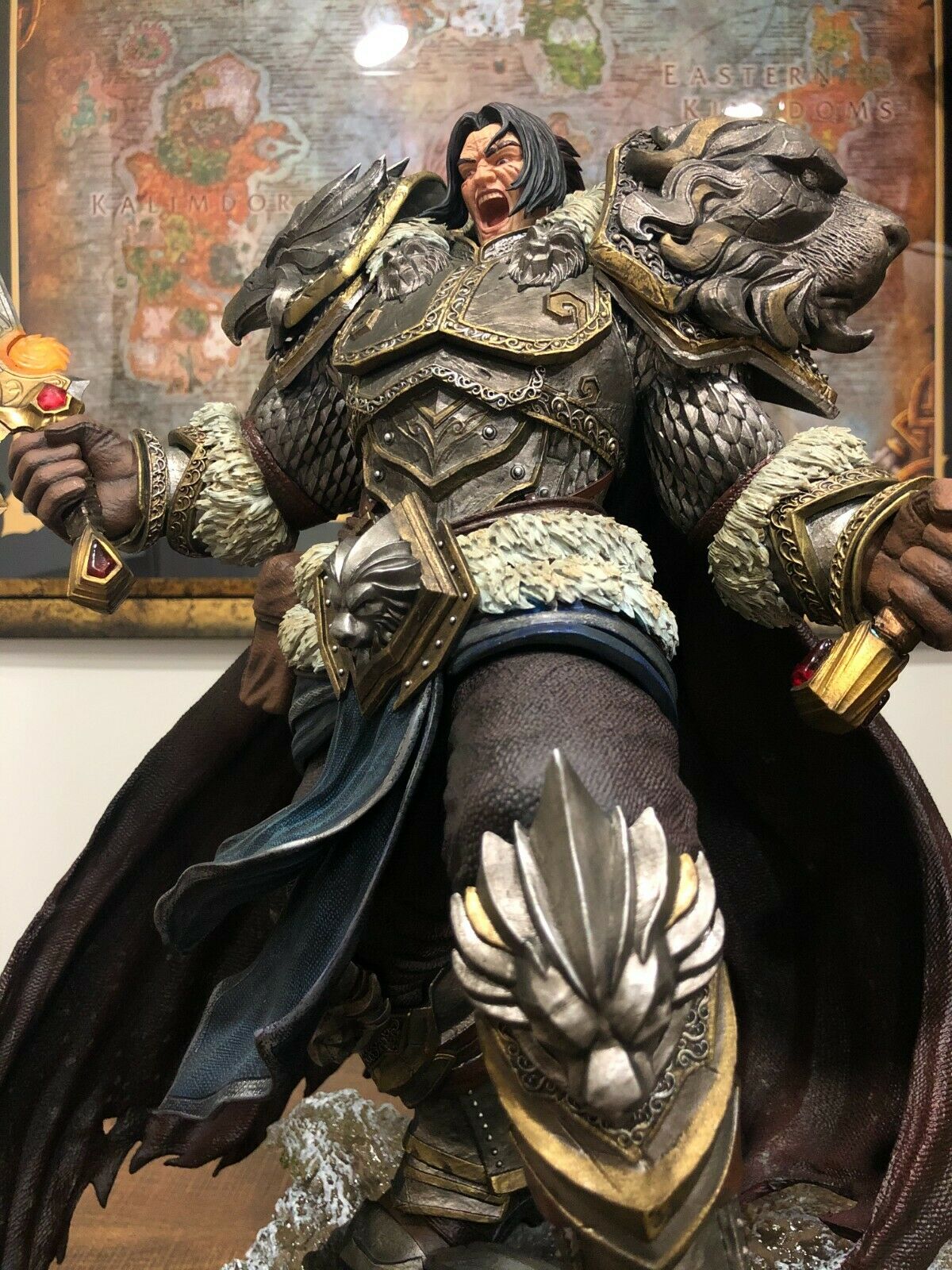 World of Warcraft - Varian Wrynn | 1:5 Resin Statue | vom Bigfoot Studio
