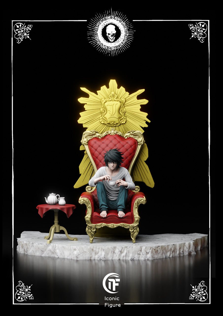 Deathnote - Light Yagami & L Lawliet | 1:6 Resin Statue | by IF Studio