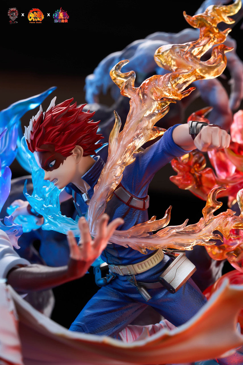 My Hero Academia - Dabi vs. Todoroki | 1:6 Resin Statue | by Weare A Design Studio