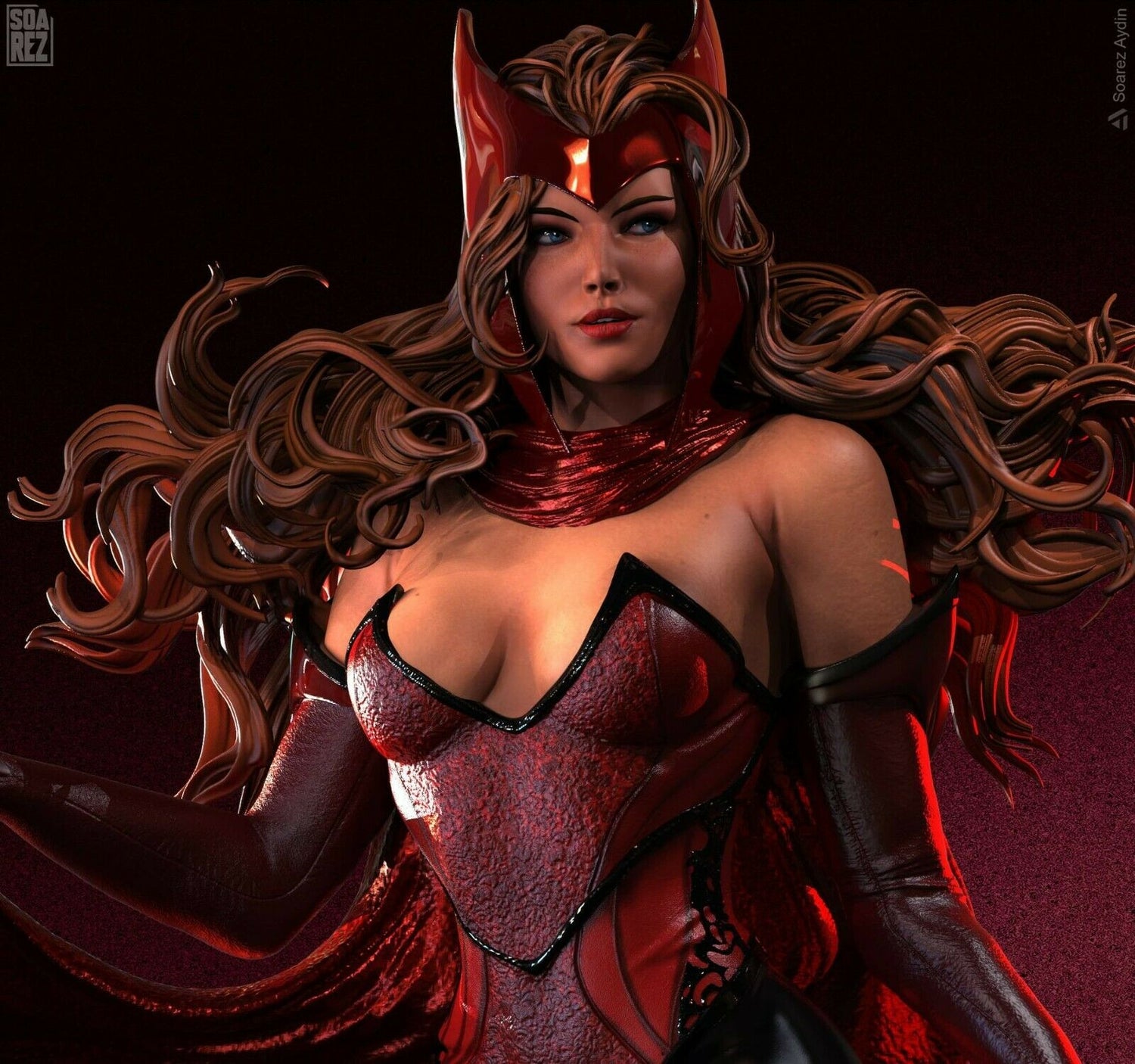 Marvel - Scarlet Witch (Femme Fatale) | 1:4 Resin Statue | von MFA Collectibles