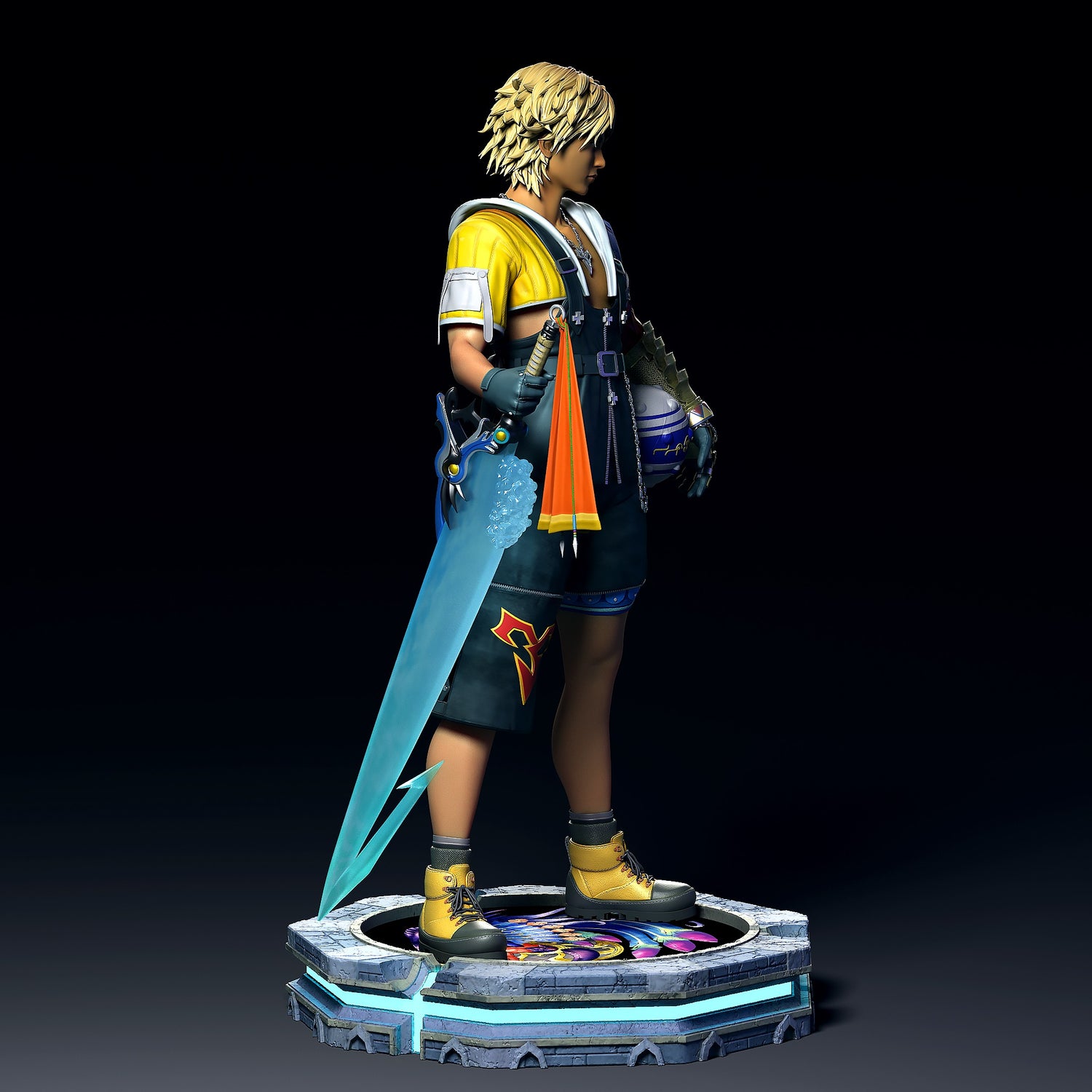 Final Fantasy - Tidus | 1:4 Resin Statue | by Solar Studio