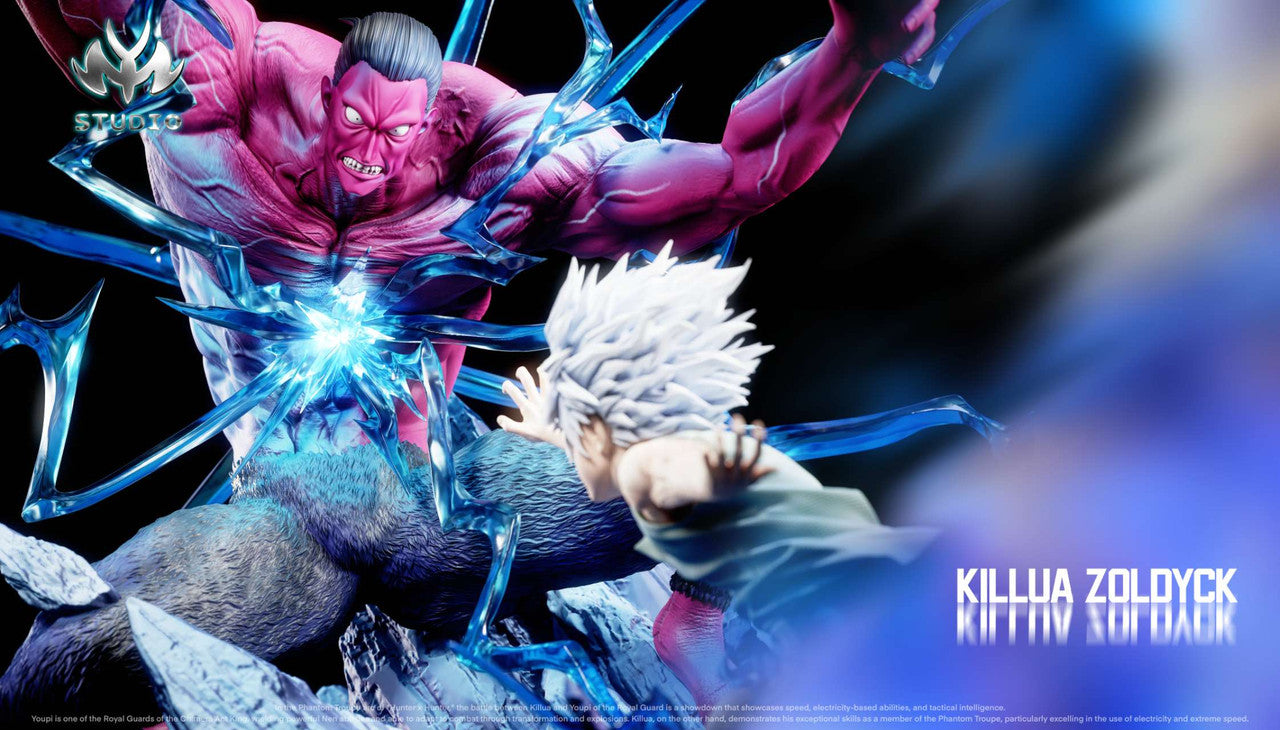 Hunter × Hunter - Killua Zoldyck vs Menthuthuyoupi | 1:6 Resin Statue | by MY Studio