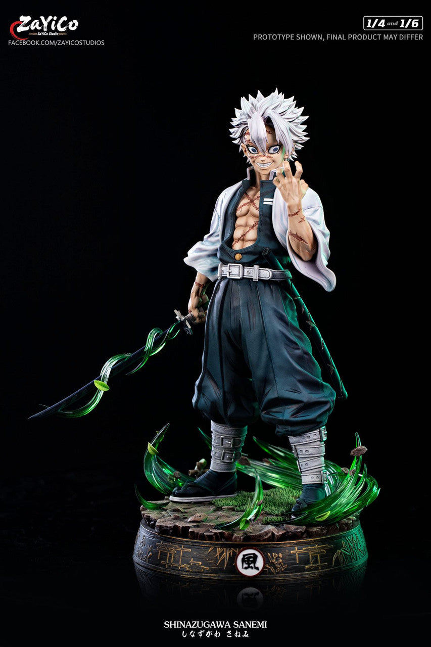 Demon Slayer: Kimetsu no Yaiba - Shinazugawa Sanemi | 1:6/1:4 Resin Statue | by Zayico Studio