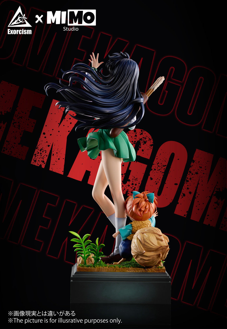 Inuyasha - Higurashi Kagome & Shippo | 1:6 Resin Statue | by Exorcism & Mimo Studio