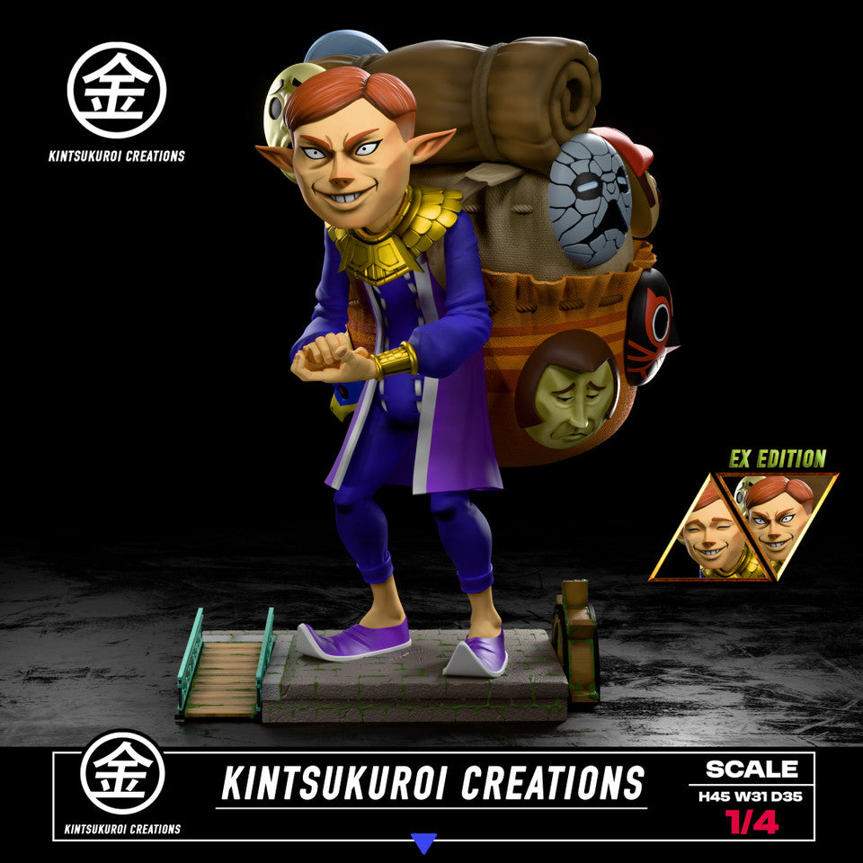 The Legend of Zelda - Happy & Angry Mask Salesman | 1:4 Resin