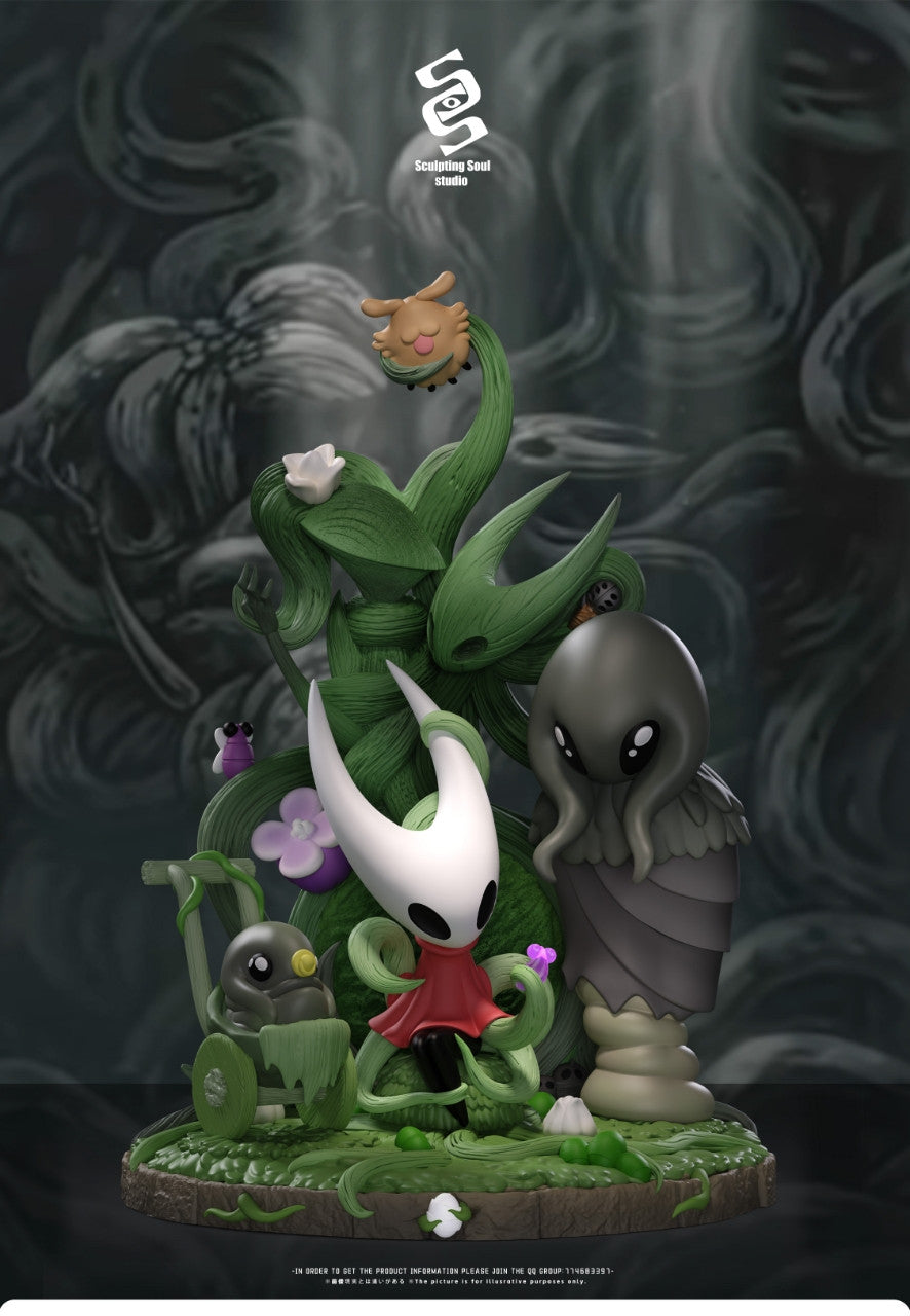 Hollow Knight - Greyroot & Hornet | Resin Statue | by Sculpting Soul Studio