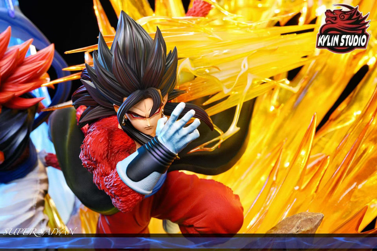 Dragon Ball - SS4 Gogeta & Vegito | 1:6 Resin Statue | by Kylin Studio