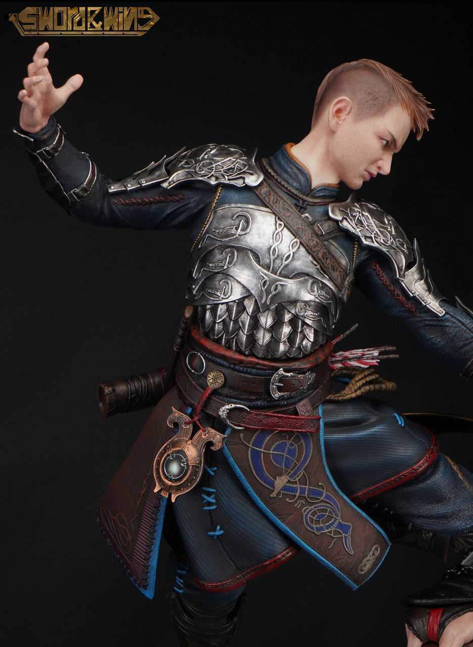 God of War - Atreus & Kratos | 1:4 Resin Statue | von Sword & Wing Studio