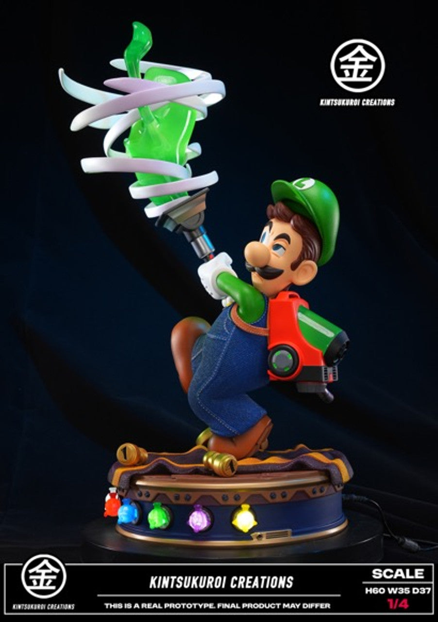 Super Mario - Luigi's Mansion | 1:4 Resin Statue | by Kintsukuroi Creations
