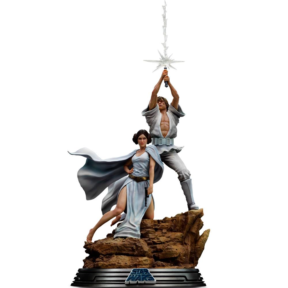 Star Wars - Luke & Leia | 1:10 Resin Statue | von Iron Studios