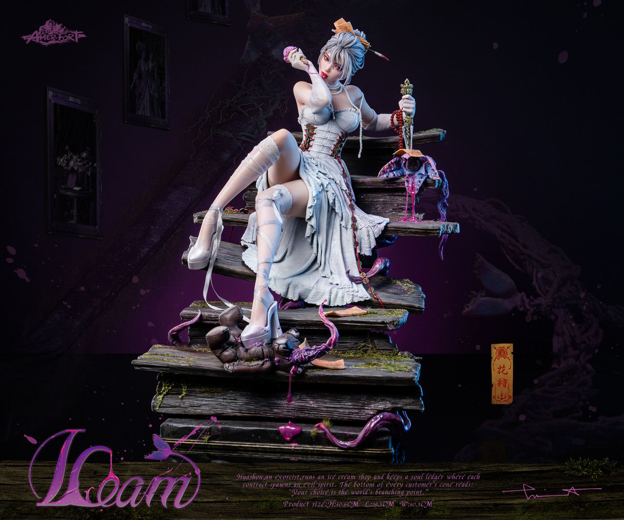 Amer Fort Series - Huashou | 1:4 Resin Statue | by PiJi ft. LouLL AroLL Studios