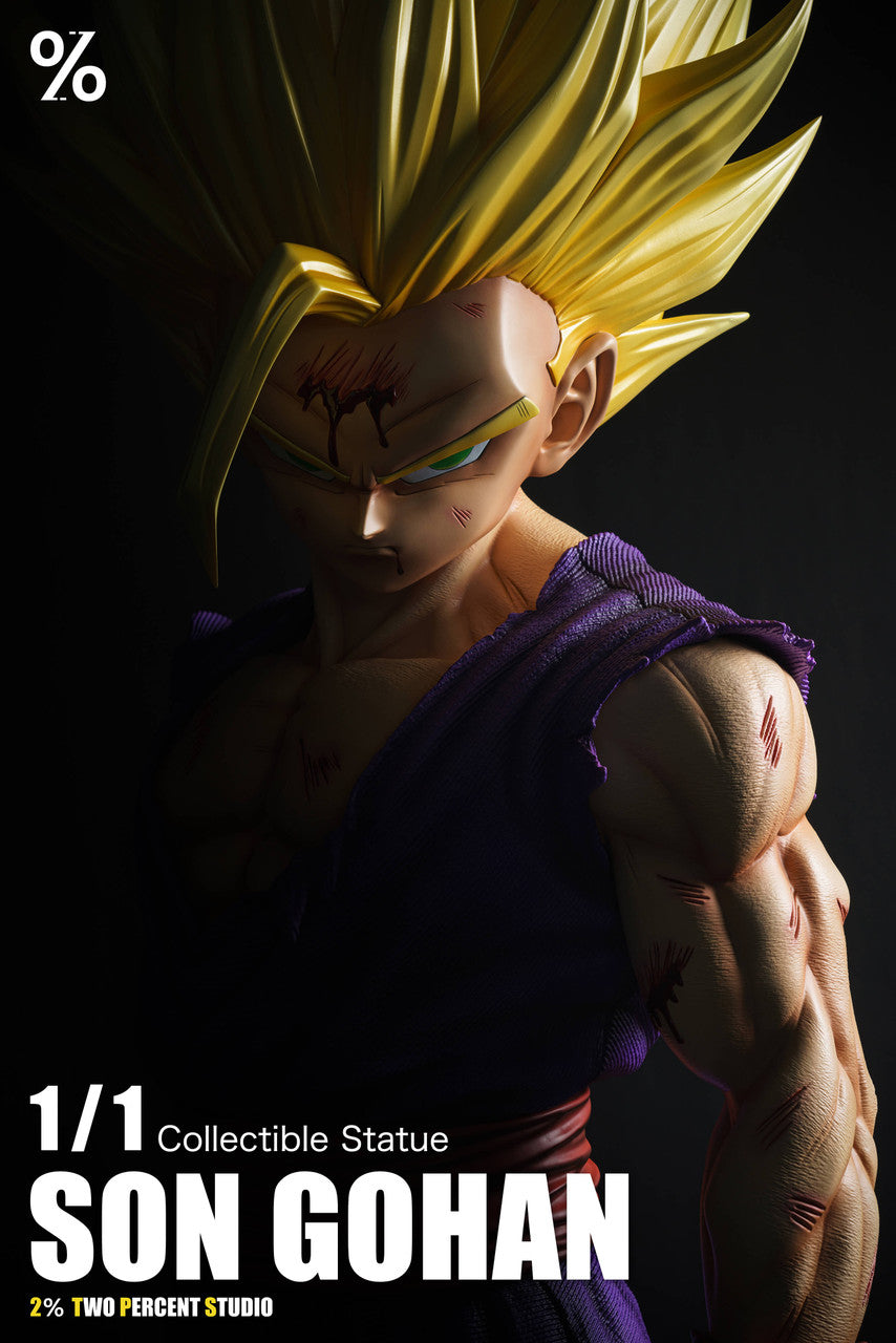 Dragon Ball - Son Gohan | 1:1 Resin Statue | by 2% Studio