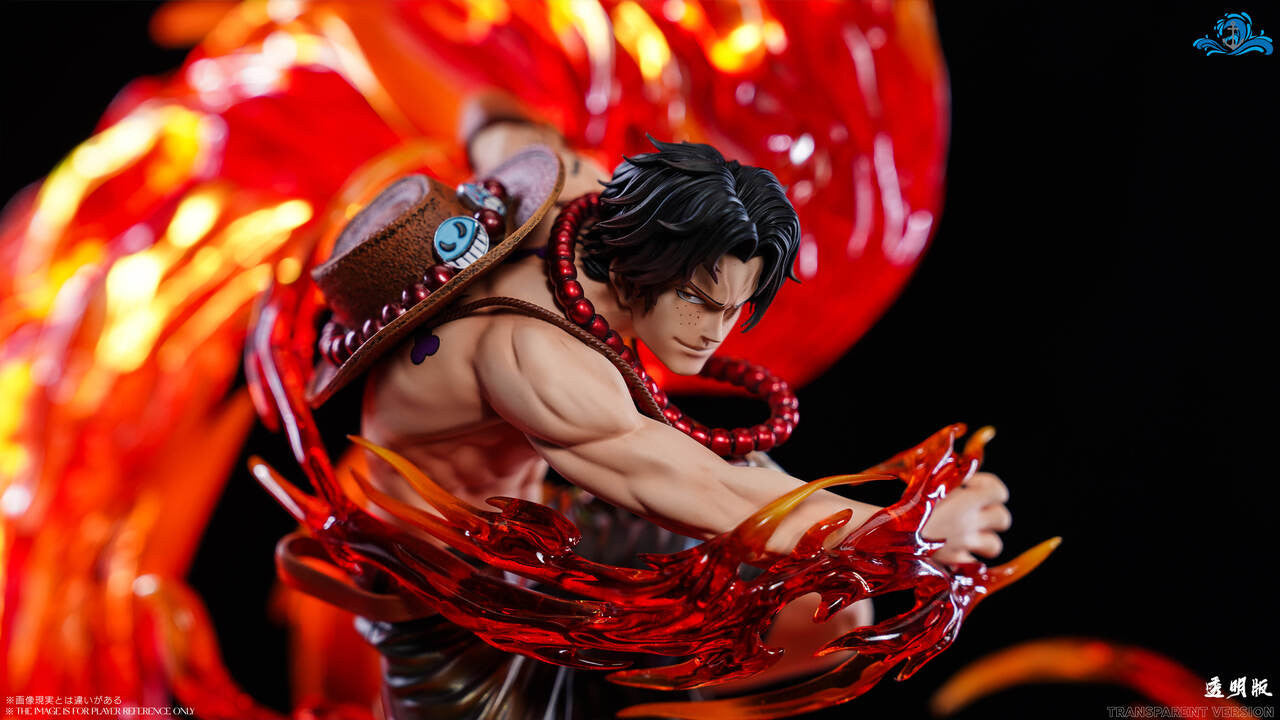 One Piece - Portgas D. Ace | Resin Statue | by Po Lang Studio
