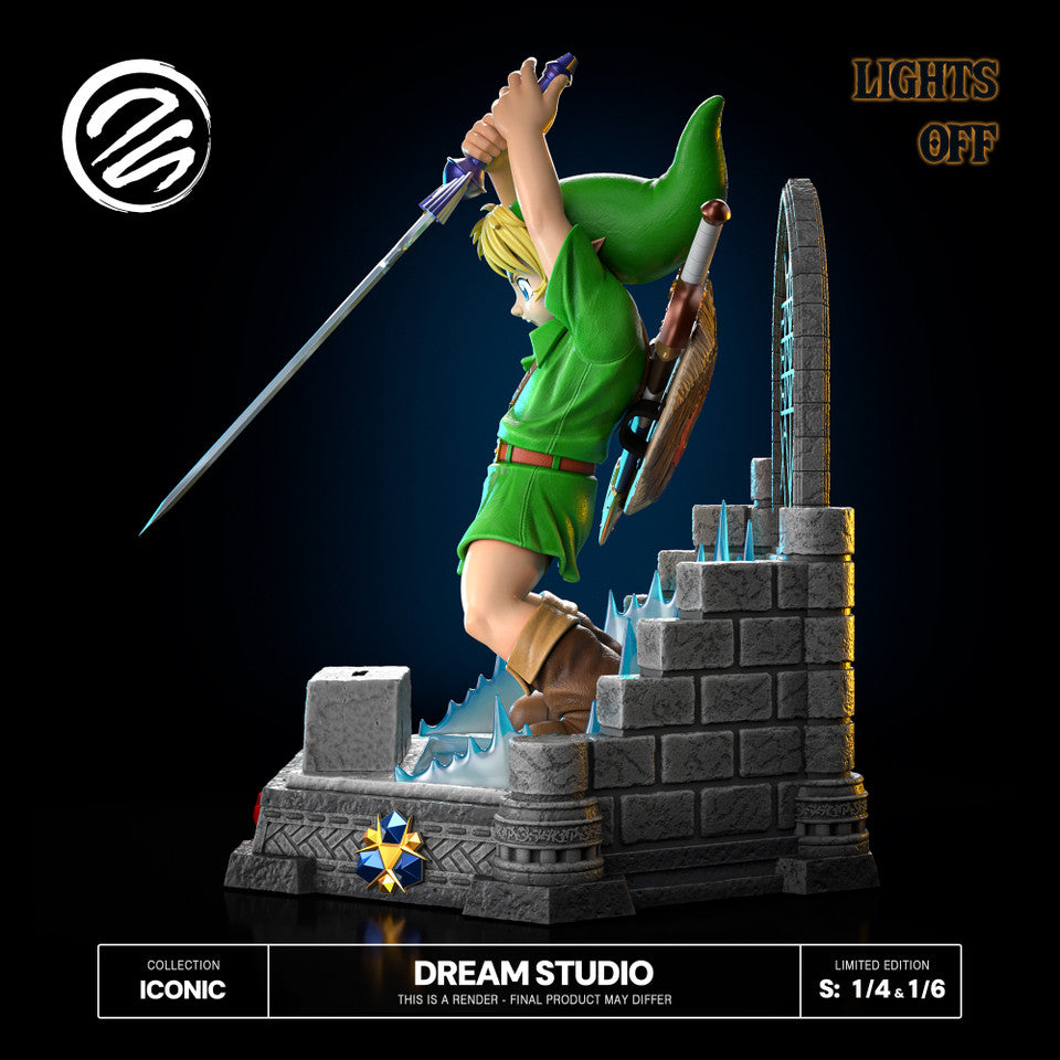 The Legend of Zelda - Young Link Sword | 1:6/1:4 Resin Statue | by Dream Studio