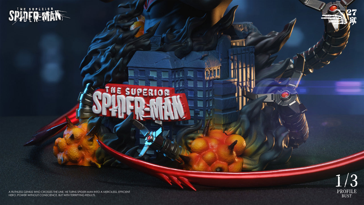 Marvel Comics - Superior Spider Man bust | Resin Statue | by 27abyss Studio