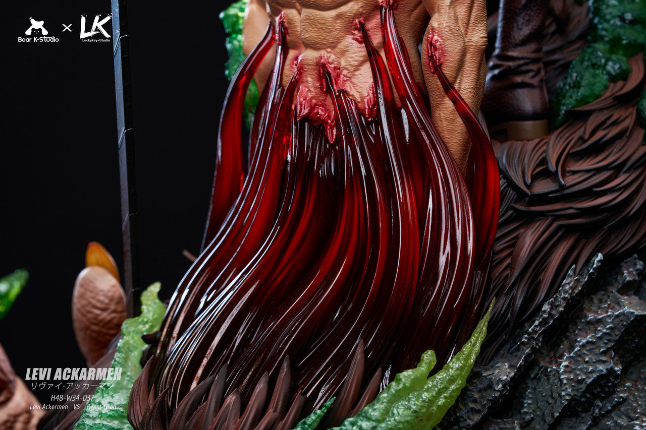 Attack on Titan - Levi Ackerman | Resin Statue | by BK Studio × LK Studio