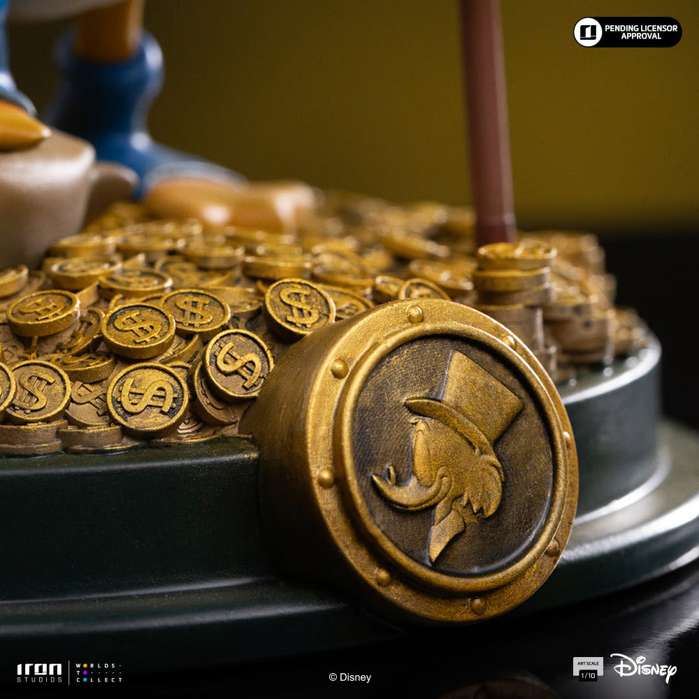 Disney Duck universe - Uncle Scrooge McDuck and Nephews | 1:10 Resin Statue | by Iron Studios
