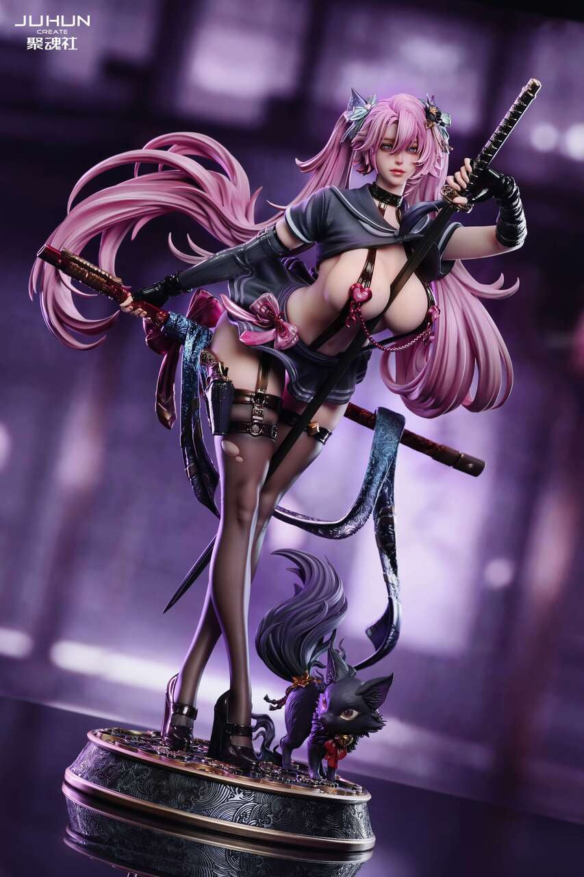Demon Slaying Girl Aya | 1:4 Resin Statue | by JuHunCreate Studio