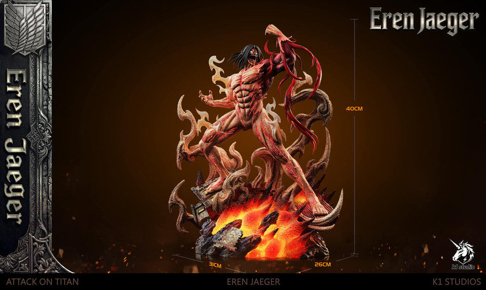 Attack on Titan - Eren Jaeger | 1:6 Resin Statue | by K1 Studio