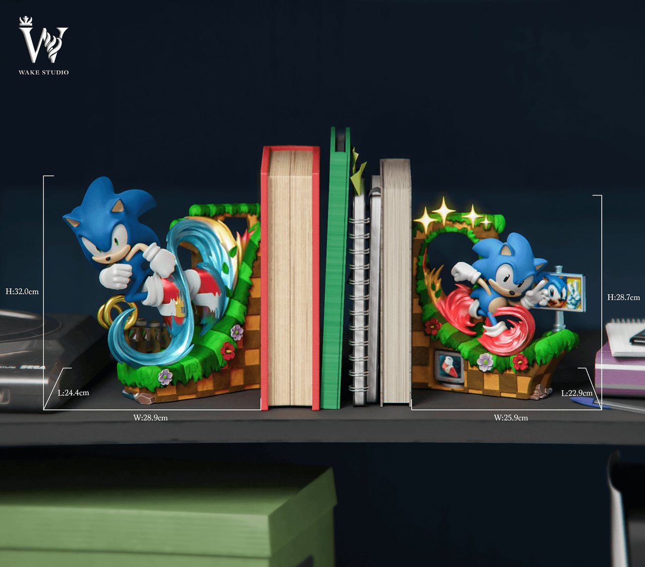 Sonic - Sonic | Resin Statue | by Wake Studio