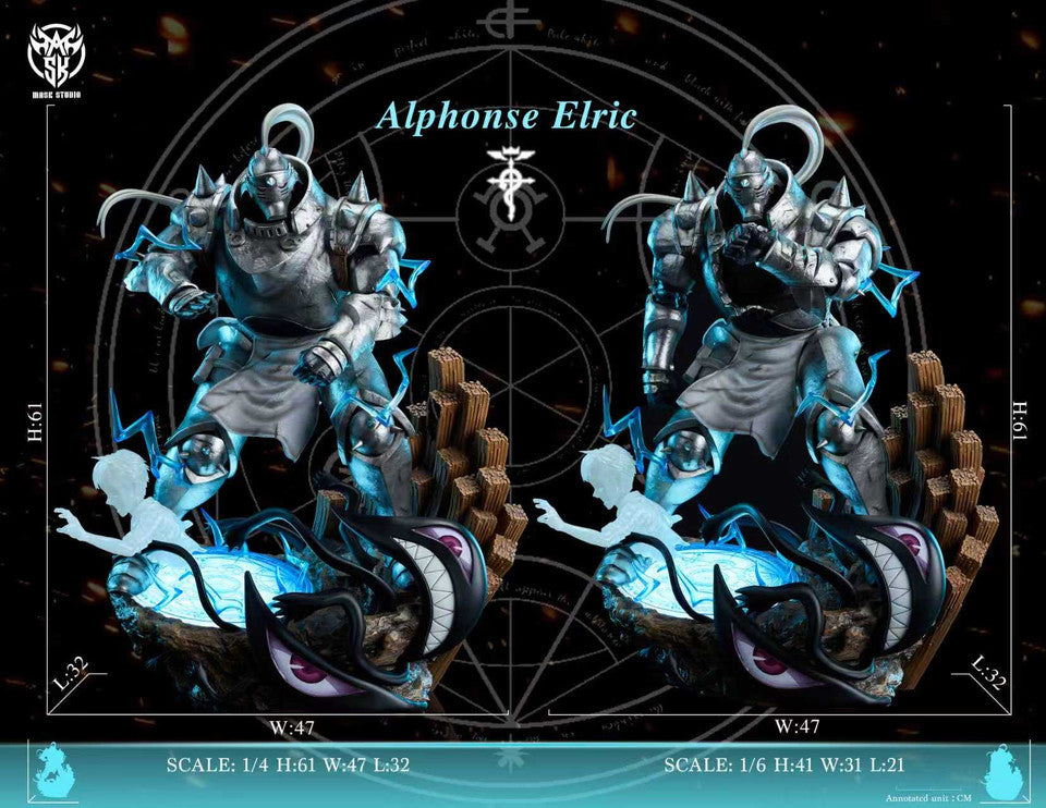 Fullmetal Alchemist - Alphonse | 1:6/1:4 Resin Statue | by Mask Studio