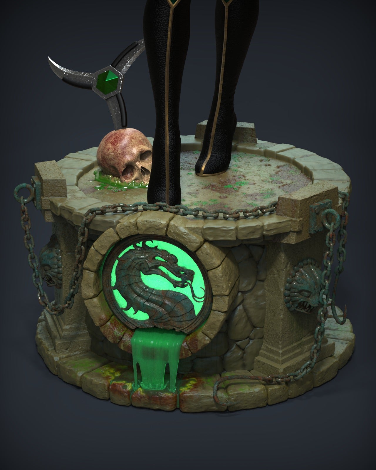 Mortal Kombat - MK9 Jade | 1:4 Resin Statue | by Epic Creations